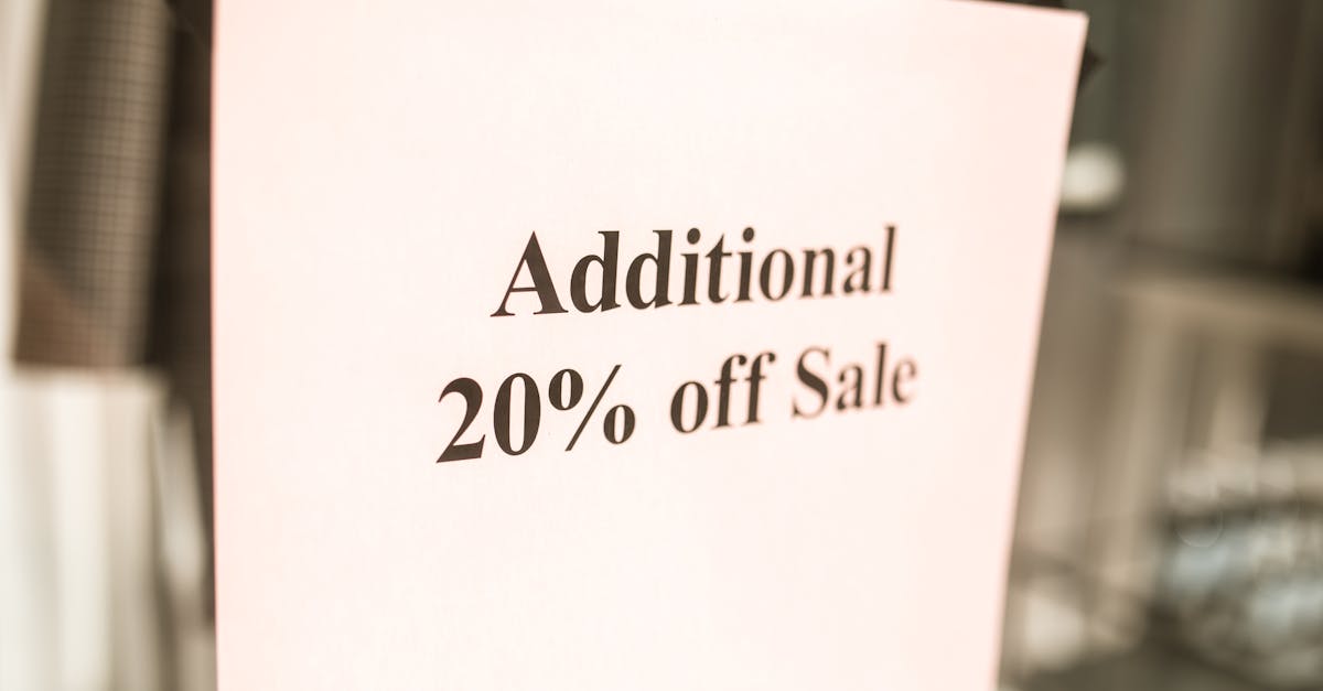 découvrez comment calculer efficacement les remises commerciales grâce à notre guide complet. optimisez vos stratégies de vente et maximisez vos profits grâce à des méthodes simples et pratiques pour évaluer les discounts.
